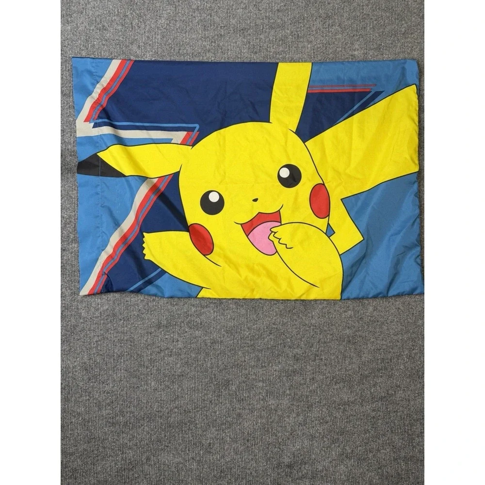 Pokemon Standard Pillowcases Lot of 2 Pikachu Charmander Squirtle Bulbasaur